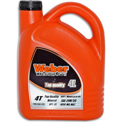 Weber Top Quality Λάδι Μηχανής 4T 20W-50 4lt