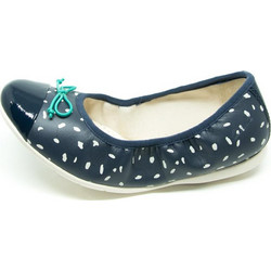 Clarks Παιδικές Μπαλαρίνες Δερμάτινες Navy Μπλε 26124637