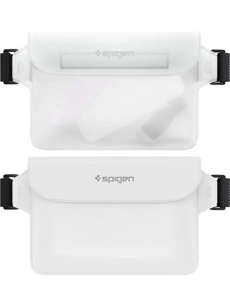 Spigen Aqua Shield A620 Στεγανός Σάκος Μέσης Λευκός 2τμχ