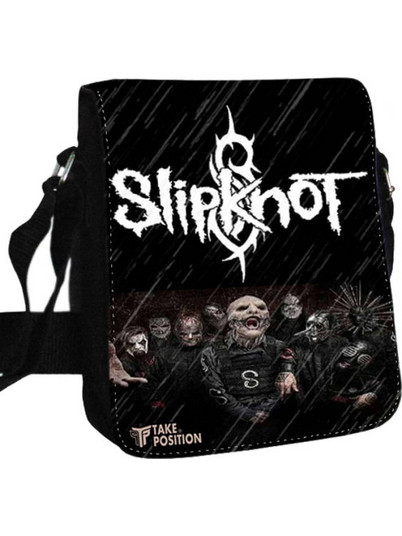 Takeposition Slipknot Rain Ανδρική Τσάντα Ώμου / Χιαστί Μαύρη 984-7561