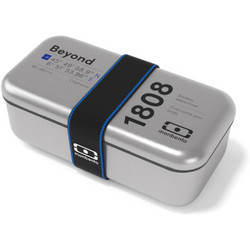 Monbento Sense Beyond Δοχείο Φαγητού Θερμός Inox Κατάλληλο για Φούρνο Μικροκυμάτων 700ml Ασημί