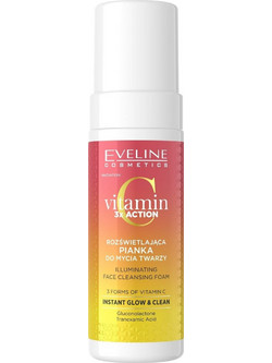 Eveline Vitamin C 3x Αφρός Ντεμακιγιάζ 150ml