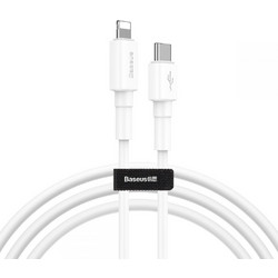 Baseus USB-C to Lightning Cable 1m White CATLSW-02