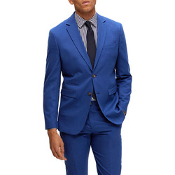 Selected Καλοκαιρινό Ανδρικό Blazer Υφασμάτινο με Στενή Εφαρμογή Μπλε 16087868