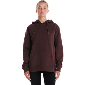 Emerson Γυναικείο Φούτερ Oversized με Κουκούλα & Τσέπες Μπορντό 242.EW20.303