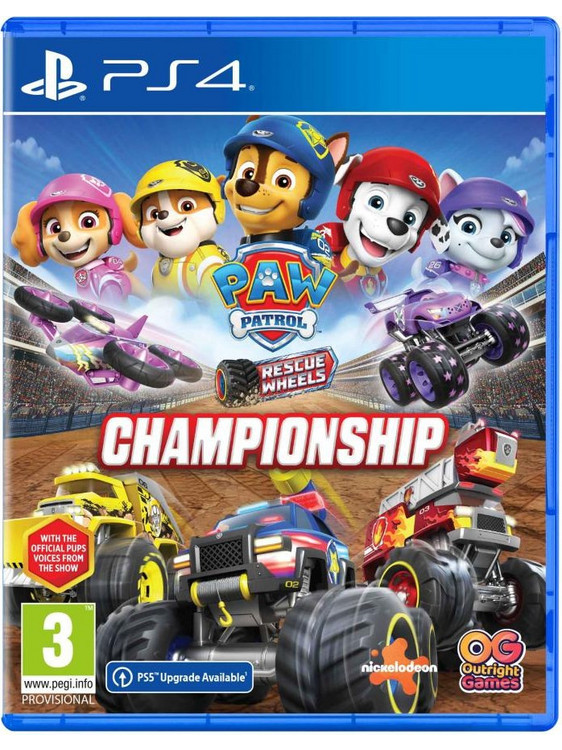 Paw Patrol Rescue Wheels: Championship PS4