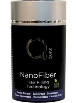 Qure Dark Brown Κάλυψη Αραίωσης Μαλλιών 25gr