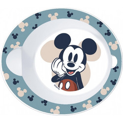 Stor Mickey Mouse Full Of Smiles Παιδικό Σετ Φαγητού Μπλε 2τμχ 10478