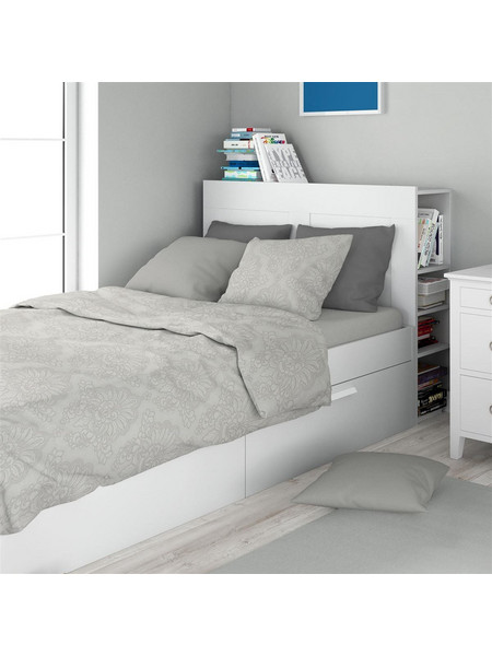Dimcol Σετ Σεντόνια Μονά Βαμβακερά 160x240 Άρτεμις 701 Grey