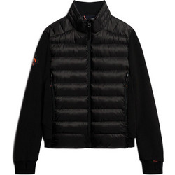 Superdry Ανδρικό Μπουφάν Χειμωνιάτικο Bomber Μαύρο M5012044A-02A