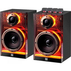 Defender Futuro Ηχεία Υπολογιστή 2.0 20W με Bluetooth & RGB Φωτισμό Μαύρα
