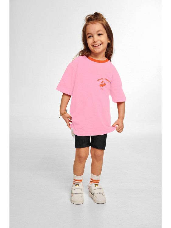 PCP Cherry Παιδικό T-Shirt Κοντομάνικο Ροζ 2025S71