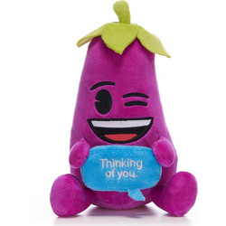 Posh Paws Emoji Thinking of You Μελιτζάνα 23cm 3235-4