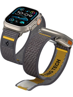 Spigen Athlex Air Λουράκι Υφασμάτινο Active Grey (Apple Watch 44 / 45 / 46 / 49mm)