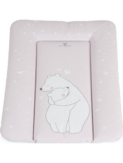 Cangaroo Bears Μαλακή Αλλαξιέρα Μωρού Πλαστική 70x50cm Ροζ