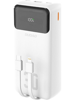 Dudao K15MAX Power Bank 30000mAh 22.5W Power Delivery White