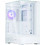 Zalman P40 Prism White Gaming Midi Tower Κουτί Υπολογιστή RGB με Πλαϊνό Παράθυρο