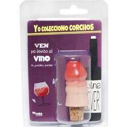 TALOKA Penis Shape Bottle Stopper Αστείο Sexy Δώρο D-234670