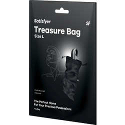 Satisfyer Treasure Bag Large Μαύρη Sexy Αξεσουάρ