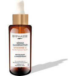 Byphasse Illuminating Serum Προσώπου για Λάμψη με Βιταμίνη C & Υαλουρονικό 50ml