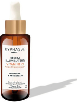 Byphasse Illuminating Serum Προσώπου για Λάμψη με Βιταμίνη C & Υαλουρονικό 50ml