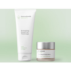 InnovaGoods CBD Body Balm 50ml + Feet Cream 200ml