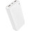 Borofone BJ56A Power Bank 20000mAh 22.5W με 2 Θύρες USB-A Power Delivery White