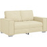 vidaXL Διθέσιος Καναπές από Δερματίνη Μπεζ 160x78x84cm 4105046