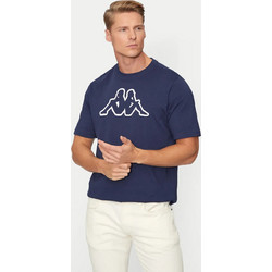 Kappa Cromen Logo Ανδρικό Αθλητικό T-Shirt Navy Μπλε 303HZ70-193