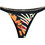 Desigual Bikini Slip Μαύρο Πορτοκαλί 25SWMK06-2000