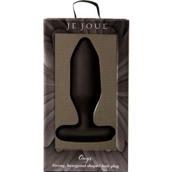 Je Joue Onyx Πρωκτική Σφήνα Ασύρματη με Δόνηση Μαύρη D-235814