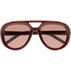 Kaleos PORTER-002 Γυναικεία Γυαλιά Ηλίου Aviator Κοκάλινα Καφέ με Καφέ Φακό
