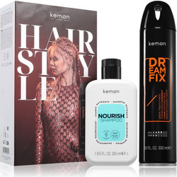 Kemon Nourish Σετ Περιποίησης Μαλλιών Λακ 300ml + Σαμπουάν 250ml
