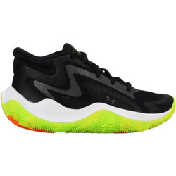 Under Armour Jet '25 Παιδικά Αθλητικά Παπούτσια για Μπάσκετ Μαύρα Lime 6001587-002