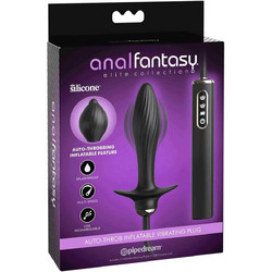 Pipedream Anal Fantasy Elite Auto-Throb Πρωκτική Σφήνα Ασύρματη με Δόνηση Μαύρη D-236560