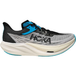 Hoka Rocket x 3 Ανδρικά Αθλητικά Παπούτσια για Τρέξιμο Γκρι 1168724-WBLC
