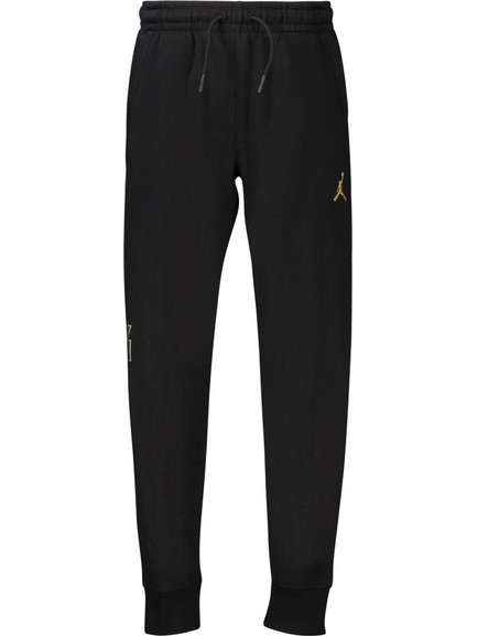 Jordan Ανδρικό Παντελόνι Φόρμας Fleece με Λάστιχο Μαύρο 95D544