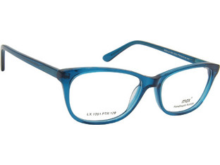 Max LX 1091 PTR Γυναικείος Σκελετός Γυαλιών Οράσεως Κοκάλινος Μπλε