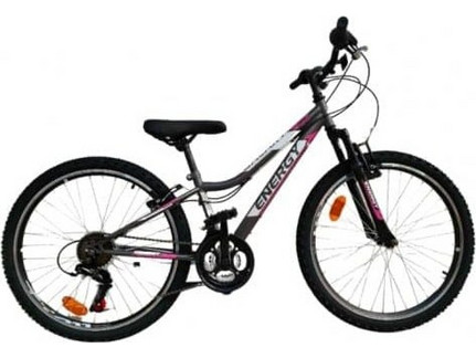 Energy Galaxy Γυναικείο Mountain Bike 26" με 18 Ταχύτητες Ανθρακί Ροζ