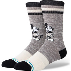 Stance Vintage Mickey Ανδρικές Κάλτσες Ψηλές με Σχέδια Γκρι A556A25VMC-MUL