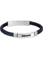 Ducati Voyage Ανδρικό Βραχιόλι Χειροπέδα από Δέρμα & Ατσάλι DTAGB0004902