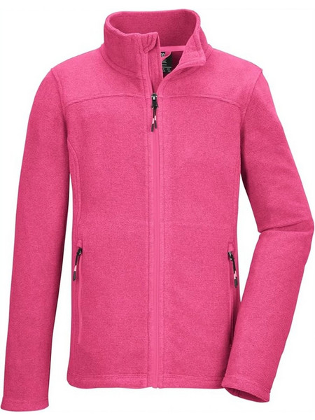 Killtec Παιδική Ζακέτα Fleece με Φερμουάρ Φούξια 42136-442