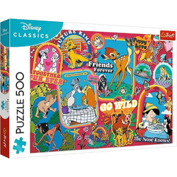 Puzzle Trefl Disney Through the Years 500 Κομμάτια