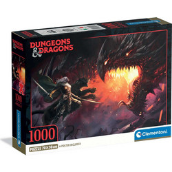 Puzzle Clementoni High Quality Collection Dungeons & Dragons 1000 Κομμάτια