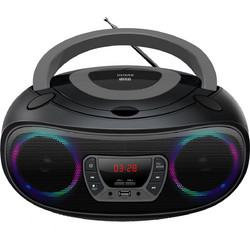 Denver TCL-212 Φορητό Ράδιο CD Player με Bluetooth / USB Μαύρο/Γκρι