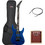 Jackson JS12 Dinky Ηλεκτρική Κιθάρα 4/4 ST Style με Μαγνήτες HH & Ταστιέρα Amaranth Metallic Blue Premium Bundle
