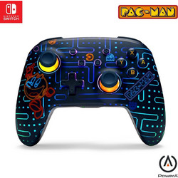PowerA Enhanced Wireless Controller with Lumectra - Pac-Man Neon Arcade για Switch