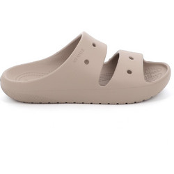 Crocs Classic 2.0 Ανδρικές Παντόφλες Καλοκαιρινές Ανατομικές Εκρού 209403214