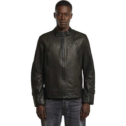 G-Star RAW Ανδρικό Μπουφάν Χειμωνιάτικο Δερμάτινο Μαύρο D27137-B508-6484
