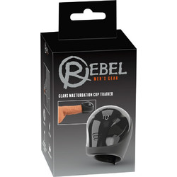 Rebel Male Glans Vibrator & Stamina Trainer Pocket Αυνανιστήρι με Δόνηση